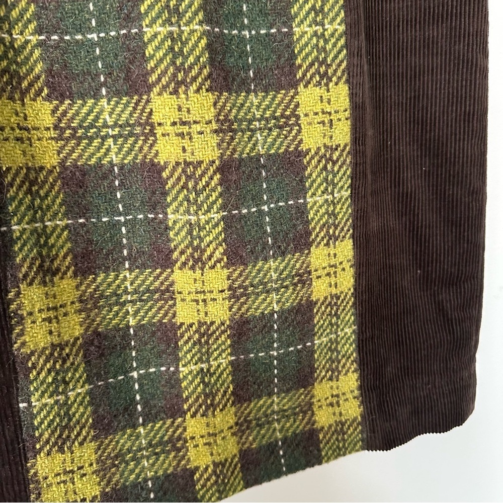 Maeve by Anthropologie Corduroy and plaid Pencil Skirt - Picture 3 of 6